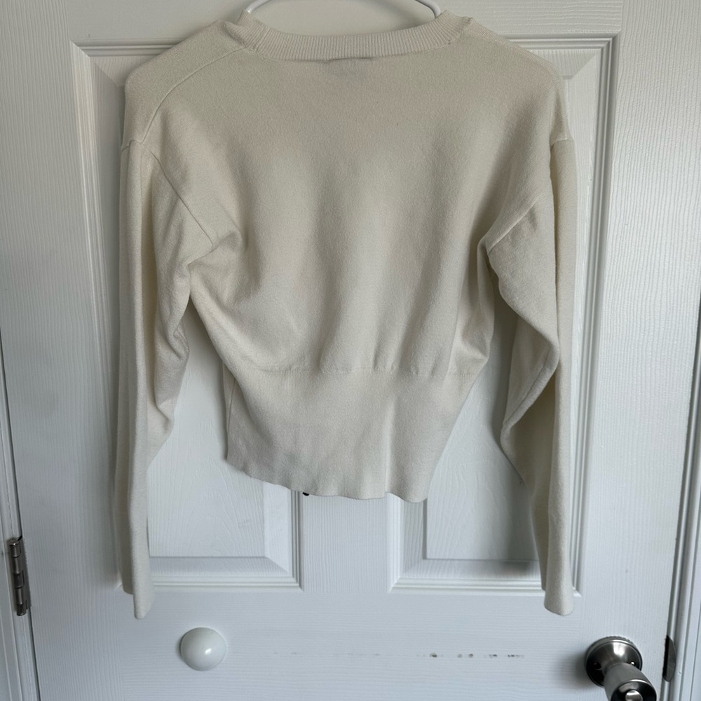 Topshop Cream corset sweater - Picture 5 of 5